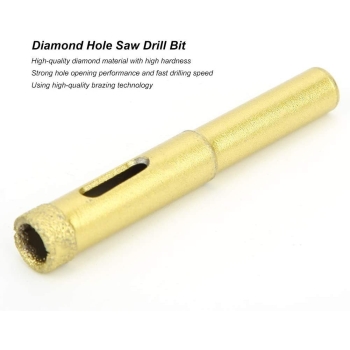 5 szt. diamentowa otwornica wiertło 10 mm